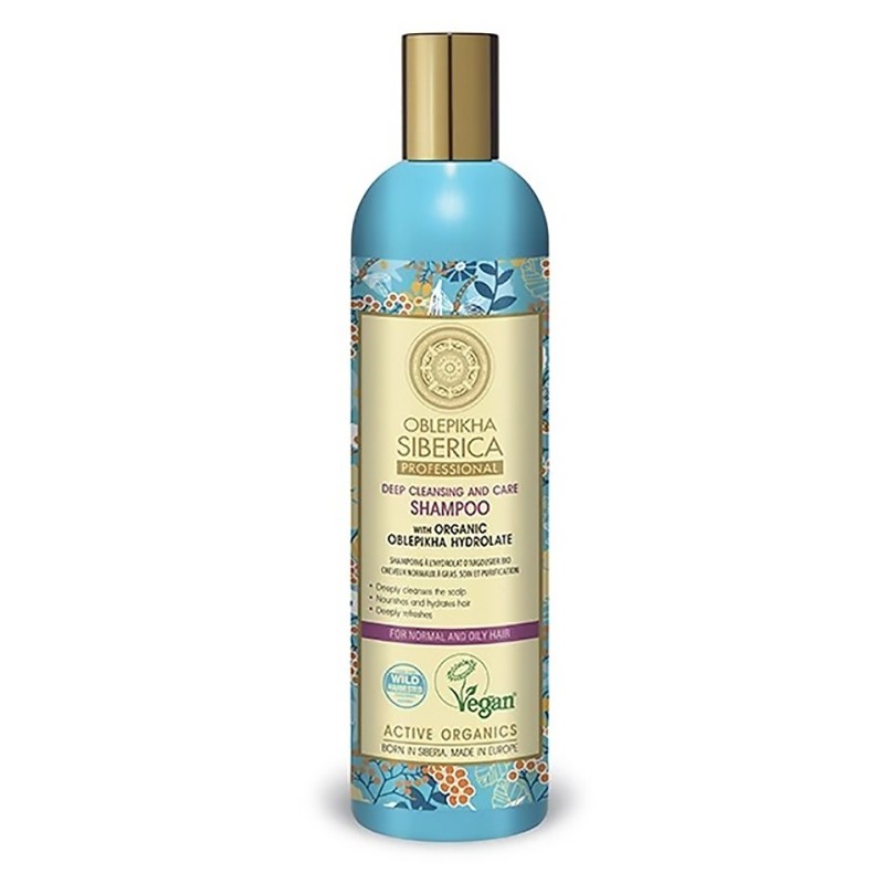 CHAMPÚ ORGÁNICO PARA CABELLO NORMAL Y GRASO 400 ml