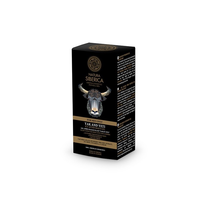 GEL GLACIAL PARA DESPUÉS DEL AFEITADO «YAK Y YETI» 150 ml GEL GLACIAL PARA DESPUÉS DEL AFEITADO «YAK Y YETI» 150 ml