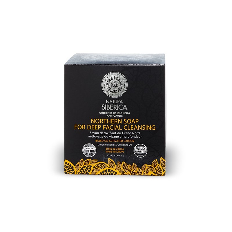 JABÓN NEGRO NÓRDICO DETOX, 120 gr JABÓN NEGRO NÓRDICO DETOX, 120 gr