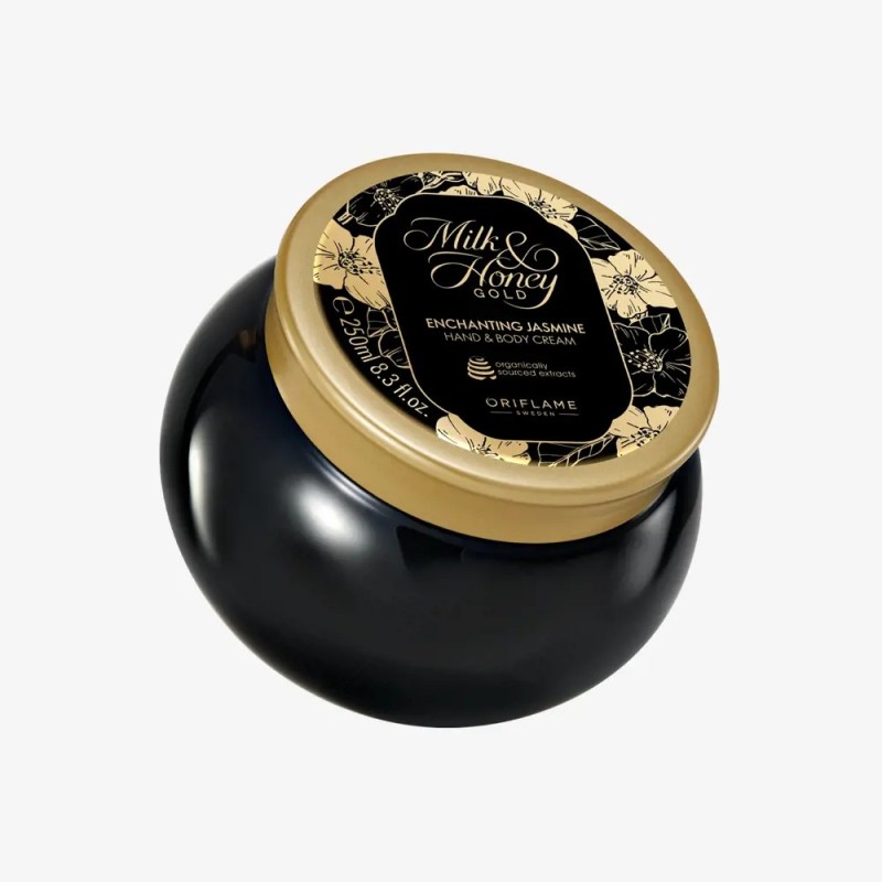 Crema para Manos y Cuerpo Enchanting Jasmine Milk & Honey Gold