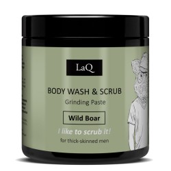 Jabón corporal y exfoliante de jabalí