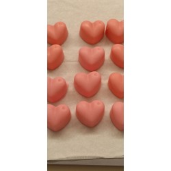 Pack de 12 Wax Melts en Forma de Corazón – Aroma Floral 🌸 75 Gr.