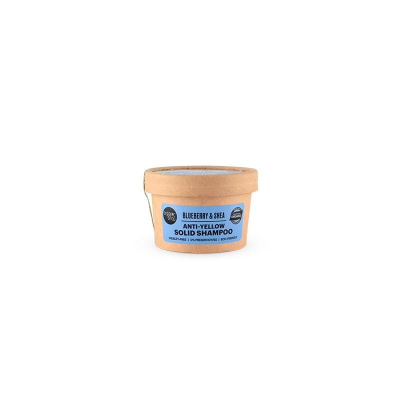 CHAMPÚ SÓLIDO ANTIAMARILLO ARÁNDANO AZUL Y KARITÉ