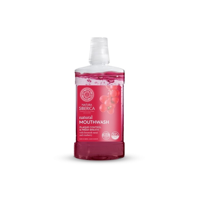 ENJUAGUE BUCAL NATURAL, SCHIZANDRA Y ARÁNDANO ROJO, 520 ML