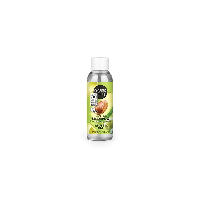 CHAMPÚ REPARADOR PARA CABELLO DAÑADO AGUACATE Y OLIVA