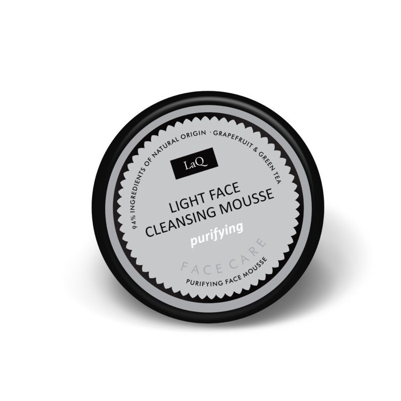 Mousse limpiadora facial purificante  de té verde y pomelo