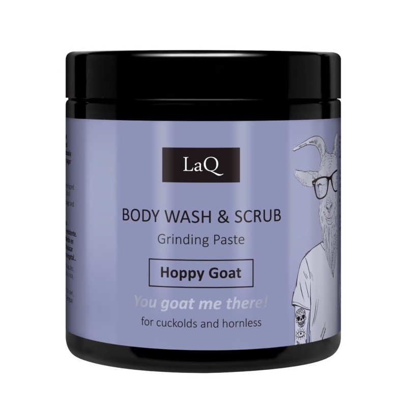 Gel Exfoliante de azúcar para hombre HOPPY GOAT 220 g