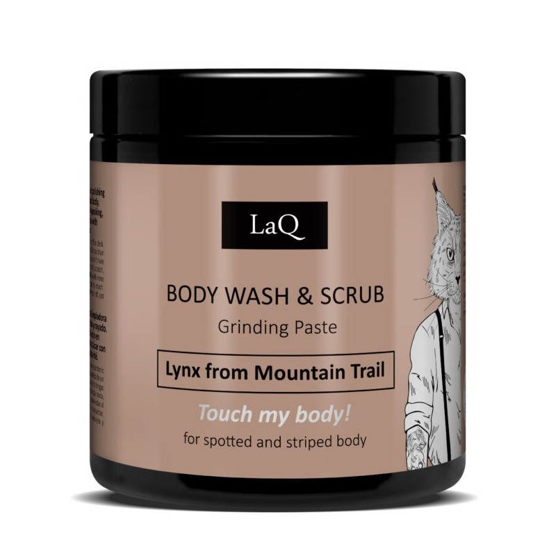 Exfoliante corporal de azúcar para hombre LYNX 220 g